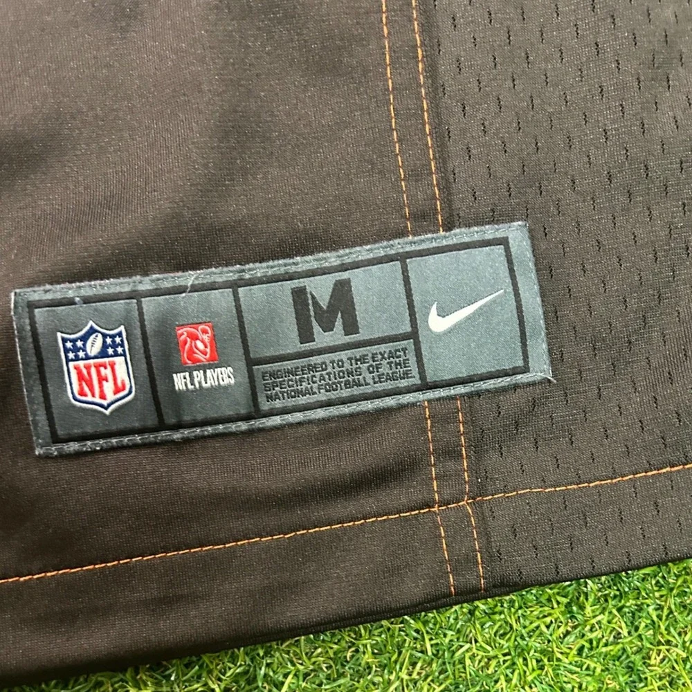 Nike Cleveland Browns Baker Mayfield 6 Jersey Mens Medium Brown NFL Football